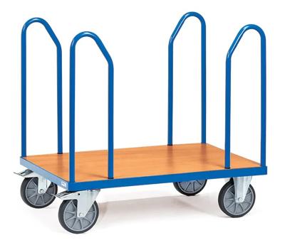 Fetra Hauptartikel 1581 Plateauwagen Staal Poedercoating Laadvermogen (max.): 500 kg