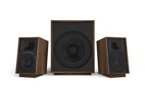 Klipsch PROMEDIA 2.1 BT WALNUT luidspreker 2-weg Walnoot Bedraad en draadloos