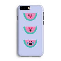 Smiley watermeloen: iPhone 8 Plus Volledig Geprint Hoesje