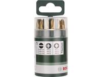 Bosch Accessories 2609255978 Bitset 10-delig Plat, Kruiskop Phillips, Kruiskop Pozidriv