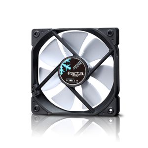 Fractal Design Dynamic X2 GP-12 PWM Computer behuizing Ventilator 12 cm Zwart, Wit