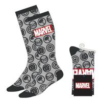 Marvel Socks Avengers Faces Grey 38-45