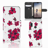 Huawei P20 Lite Hoesje Blossom Red - thumbnail