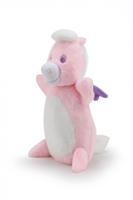 Trudi knuffel handpop Doudou pegasus 37 cm roze