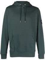 Calvin Klein Jeans hoodie à patch logo - Vert