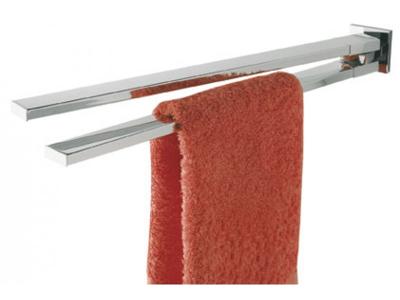 Tiger Items Handdoekrek 2 armig Chroom 5.3x5.2x46.7cm CO283720346 Tiger Items Handdoekrek 2 armig Chroom 5.3x5.2x46.7cm CO283720346