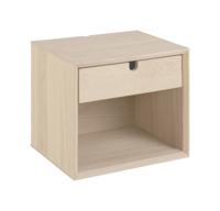 Bendt Nachtkastje Mimi met 1 lade, 33cm - Eiken