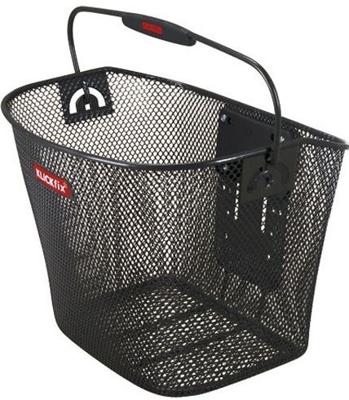 KLICKfix Uni Voorkant Fietsmand Zwart 16 l KLICKfix Uni Voorkant Fietsmand Zwart 16 l