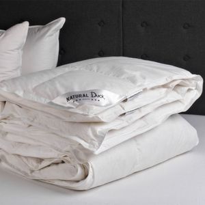 4 seizoenen Dekbed Natural Duck 85% Veren - 140x220 cm (Eenpersoons) - Natural Duck - 1200+800 gram - Dekbed-Discounter.nl