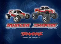 Owners manual, Rustler, Stampede & Bandit