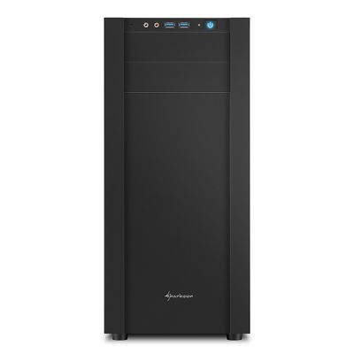 Sharkoon S25-W Midi-tower PC-behuizing Zwart