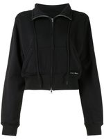 3.1 Phillip Lim DONT SWEAT IT TERRY ZIP-UP - Noir