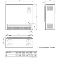 Vaillant 10023892 Elektrische warmte-opslag Wit