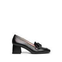 Nero Giardini Mocassin van leer, schoenen voor dames, Zwart, 35 EU