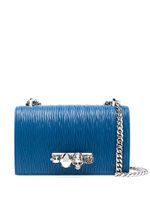 Alexander McQueen sac porté épaule Four Ring en cuir - Bleu