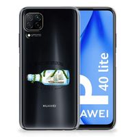 Huawei P40 Lite Telefoonhoesje met Naam Boho Bottle - thumbnail