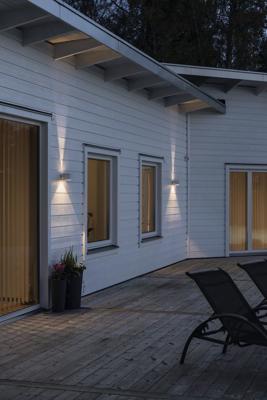 Konstsmide Modena 7341-250 Buitenlamp (wand) Halogeen G9 25 W Wit