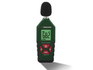 PARKSIDE Geluidsniveau- / vochtigheids- en temperatuur- / windmeter (Decibelmeter)