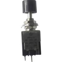 TRU COMPONENTS 1587790 TC-PA101A1BK Drukschakelaar 250 V/AC 3 A 1x aan/uit Continu 1 stuk(s) - thumbnail