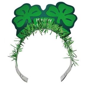 St. Patricks day diadeem/haarband voor volwassenen