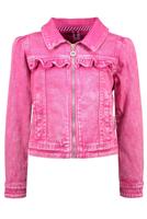 B.Nosy Meisjes spijkerjas - Roze denim