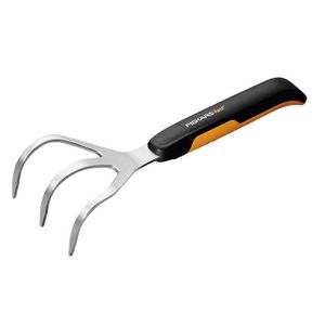 Fiskars Xact Zwart, Roestvrijstaal Handcultivator