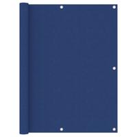 vidaXL Balkonscherm 120x600 cm oxford stof blauw