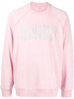 Stain Shade x Hiroshi Fujiwara sweat à slogan imprimé - Rose