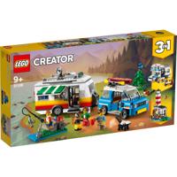 LEGO Creator familievakantie met caravan 31108