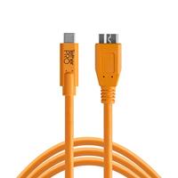 Tether Tools CUC3315-ORG USB cable 4.6 m USB 3.2 Gen 1 (3.1 Gen 1) USB A Micro-USB B Orange