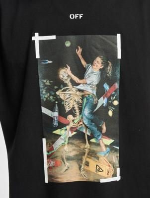 Off-White / t-shirt Pascal Print in zwart
