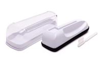 Fluwelen borstel voor grammofoonplaatverzorging met naaldborstel Analogis Brush 5