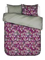 COVERS & CO Dekbedovertrek Plums perfect Multi,Tweepersoons – 200x200/220 cm, 65% katoen, 35% gerecycled katoen, Bloemen