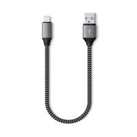 SATECHI USB-A Naar Lightning Oplaadkabel - Mfi Gecertificeerd - Voor iPhone 16 Pro Max/16 Pro/16/16 Plus/15 Pro Max/15 Pro/15/15 Plus/14 Pro Max/14 Pro/14/14 Plus/13 Pro Max/13/12/11/Xs Max/Xs/Xr/X