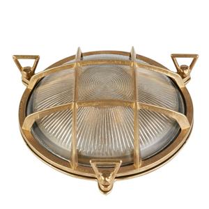 Searchlight Klassieke wandlamp Bulkhead goud 20361PB