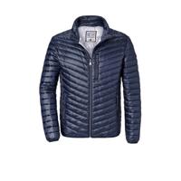 Jan Vanderstorm licht gewatteerd jack Plus Size DANKRAD donkerblauw