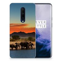 OnePlus 7 Pro TPU Hoesje Olifanten - thumbnail