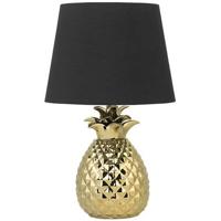 Beliani - PINEAPPLE - Kinderlamp - Zwart - Keramiek