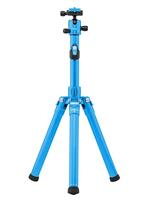 MeFOTO GlobeTrotter luchtstatief en selfie-stick in één set, blauw (GTAIRBLU)