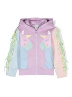 Stella McCartney Kids veste imprimée à capuche - Violet