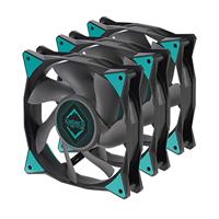 Iceberg Thermal IceGALE PWM Premium Case Fan 120 mm 3-pack, zwart
