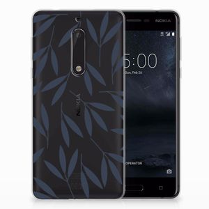 Nokia 5 TPU Case Leaves Blue