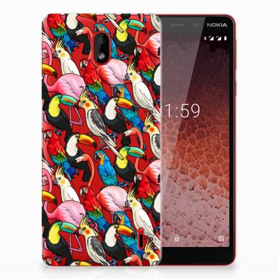 Nokia 1 Plus TPU Hoesje Birds Nokia 1 Plus TPU Hoesje Birds