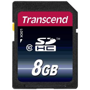 Transcend TS8GSDHC10 flashgeheugen 8 GB SDHC NAND Klasse 10