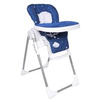 Interbaby Kinderstoel Inklapbaar 55 X 107 Cm Aluminium Blauw