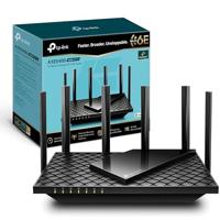 TP-Link Archer AXE75 V1 - Draadloze router - 4-poorts switch - GigE - WLAN 6E - Wi-Fi 6 - Multi-Band