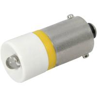 CML 18606232 LED-signaallamp Geel BA9s 230 V/AC 110 mcd