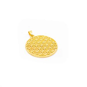 Flower of Life Hanger - Goudkleurig