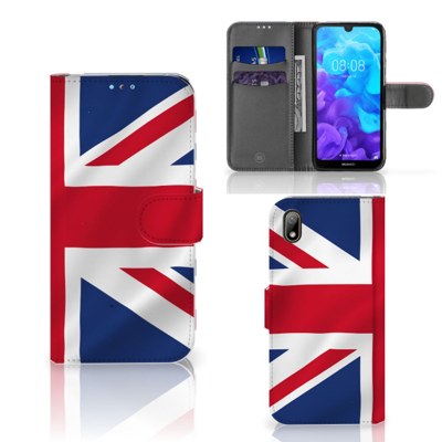 Huawei Y5 (2019) Bookstyle Case Groot-Brittannië Huawei Y5 (2019) Bookstyle Case Groot-Brittannië