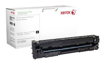 Xerox Zwarte toner cartridge. Gelijk aan HP CF400A. Compatibel met HP Colour LaserJet Pro M252, Colour LaserJet Pro M274, Colour LaserJet Pro M277